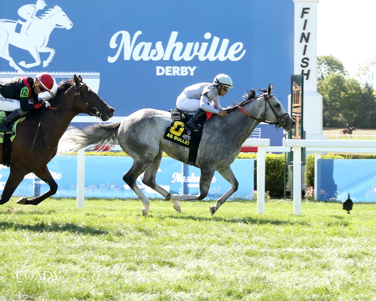 AG BULLET - Never Say Die Ladies Turf Sprint Stakes - G2 - 08-30-25 - R08 - KD - Finish 01 - Coady Media - Kurtis Coady Photography