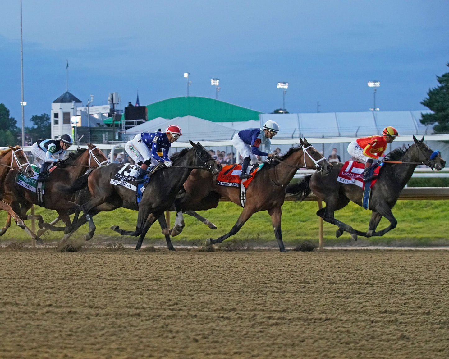 ALWAYS A RUNNER - 050126 - Race 13 - CD The Longines Kentucky Oaks G1 - 152nd Running - First Turn 03 - Coady Media - Kurtis Coady Photography