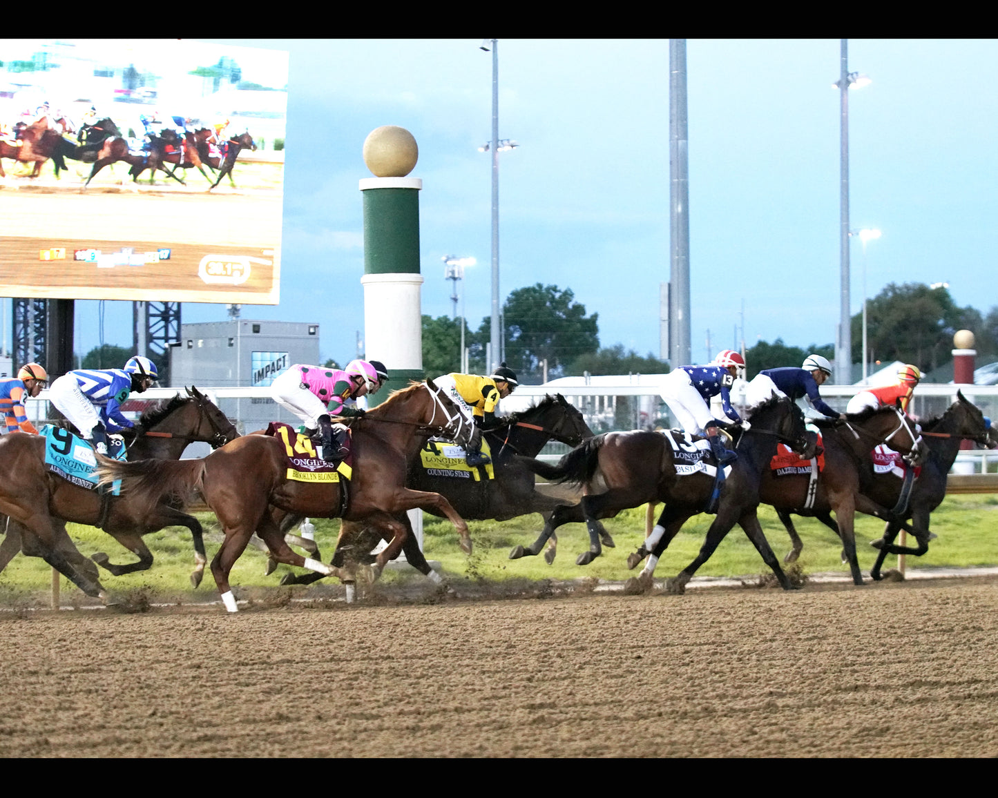 ALWAYS A RUNNER - 050126 - Race 13 - CD The Longines Kentucky Oaks G1 - 152nd Running - First Turn 08 - Coady Media - Kurtis Coady Photography