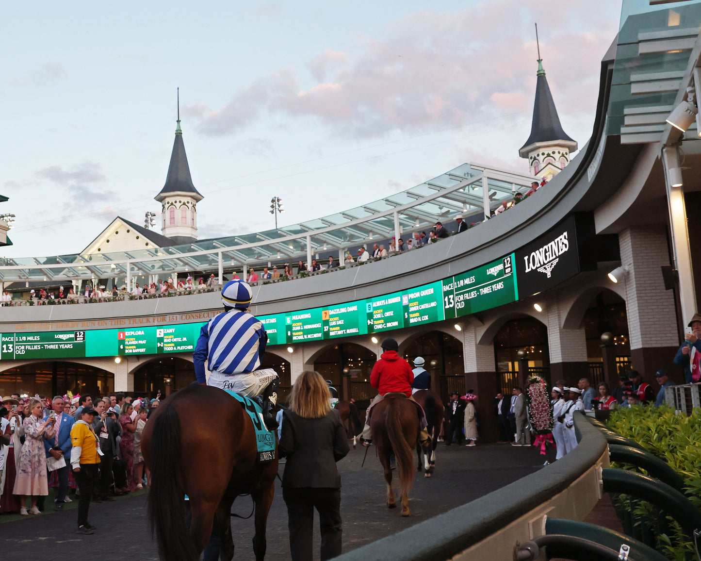 ALWAYS A RUNNER - 050126 - Race 13 - CD The Longines Kentucky Oaks G1 - 152nd Running - Paddock 05 - Coady Media - Kurtis Coady Photography
