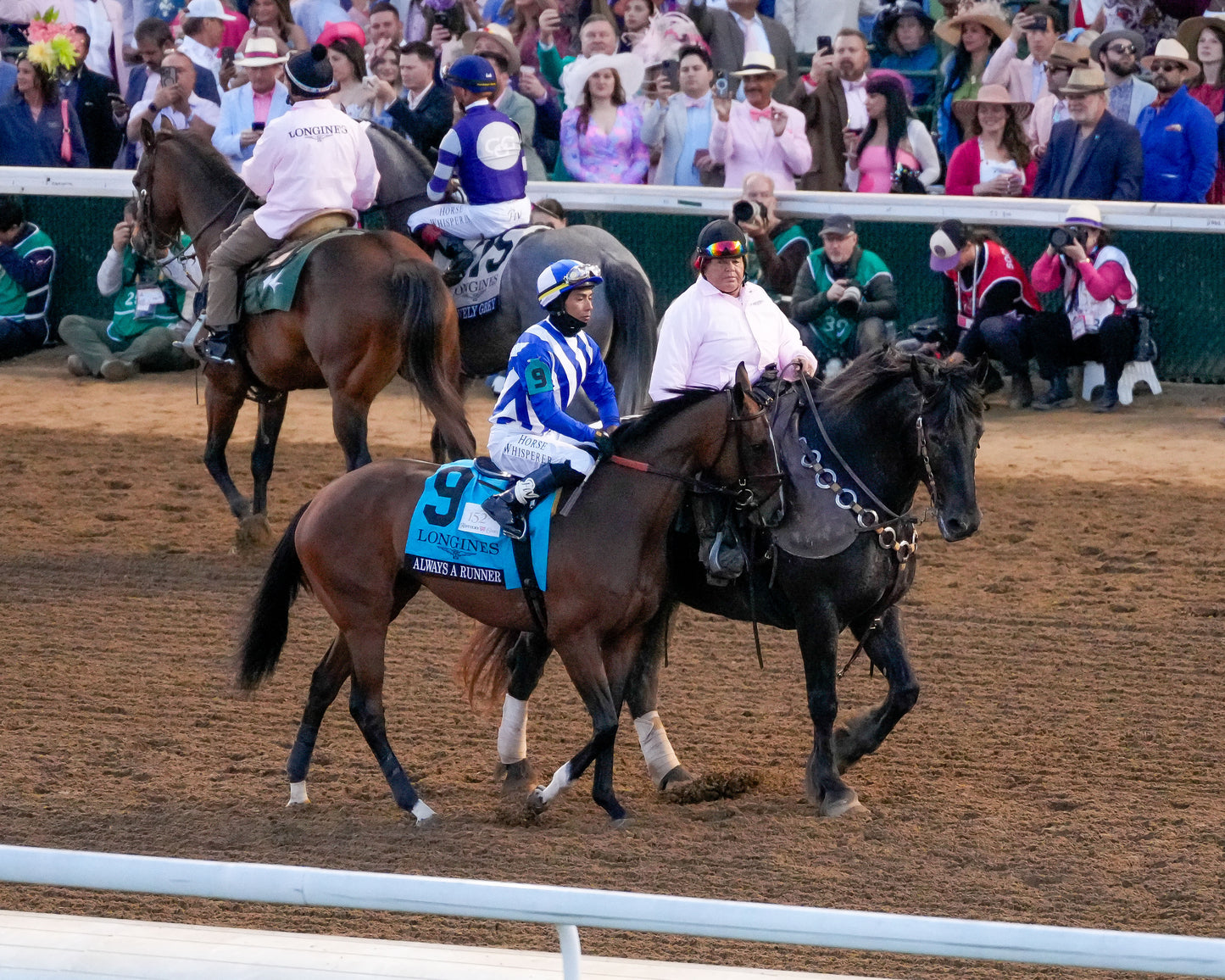 ALWAYS A RUNNER - 050126 - Race 13 - CD The Longines Kentucky Oaks G1 - 152nd Running - Post Parade 01 - Coady Media - Kurtis Coady Photography
