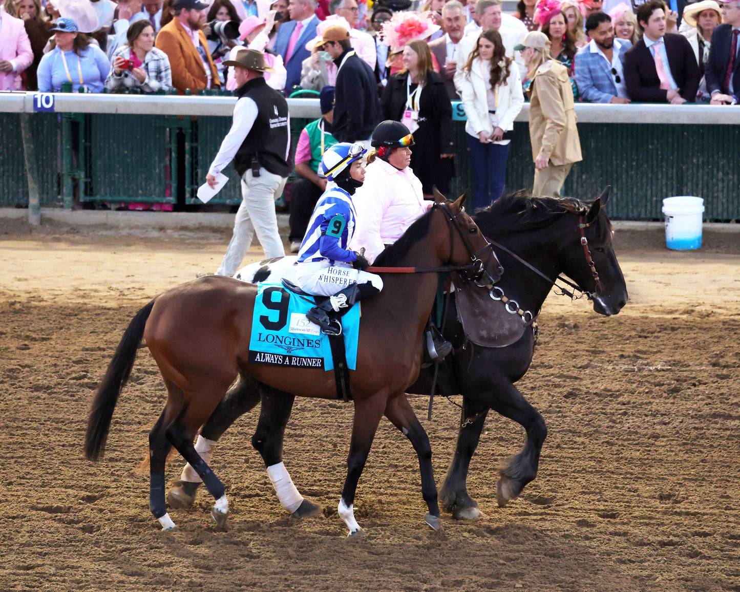 ALWAYS A RUNNER - 050126 - Race 13 - CD The Longines Kentucky Oaks G1 - 152nd Running - Post Parade 07 - Coady Media - Kurtis Coady Photography