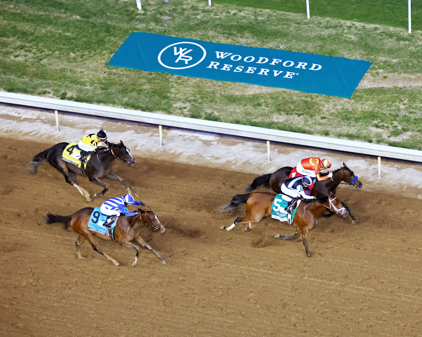 ALWAYS A RUNNER - 050126 - Race 13 - CD The Longines Kentucky Oaks G1 - 152nd Running - Stretch Drive Aerial 03