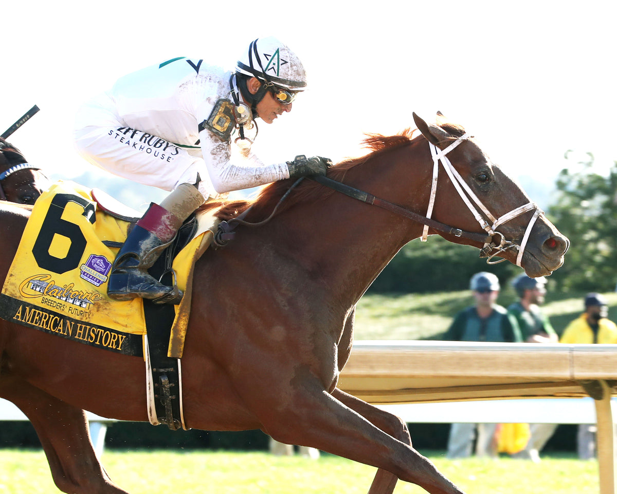 AMERICAN HISTORY - The Claiborne Breeders' Futurity G1 - 10-03-26 - R09 - KEE - Finish 03
