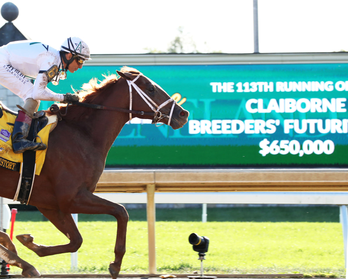 AMERICAN HISTORY - The Claiborne Breeders' Futurity G1 - 10-03-26 - R09 - KEE - Finish 06