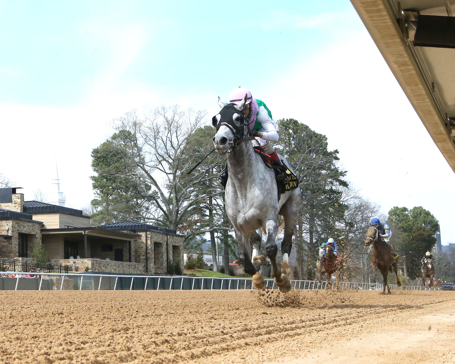 BATTEN DOWN - Pig Trail Overnight Stakes - 03-01-26 - R05 - OP - Under Rail 01 - Coady Media - Kurtis Coady Photography