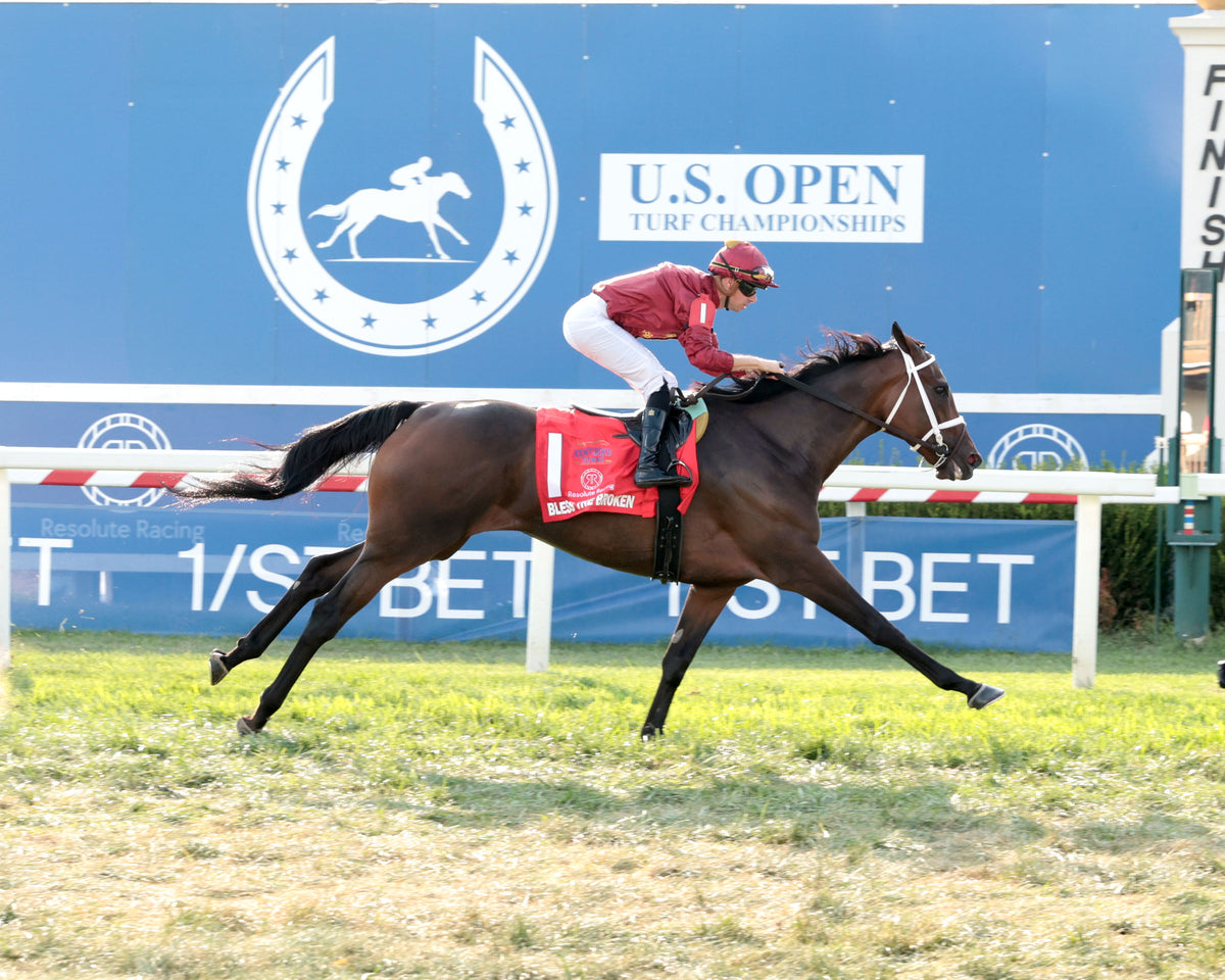 BLESS THE BROKEN - The Kentucky Downs Lady Turf G2 - 09-05-26 - R09 - KD - Finish 01