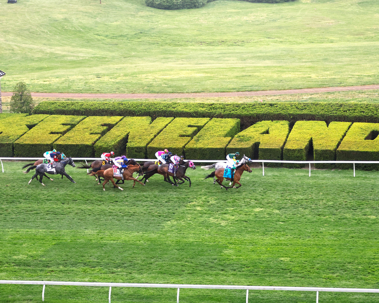 BURNHAM SQUARE - 041826 - Race 10 - KEE The VisitLEX Elkhorn G2 - Aerial First Pass 01 - Coady Media - Kurtis Coady Photography