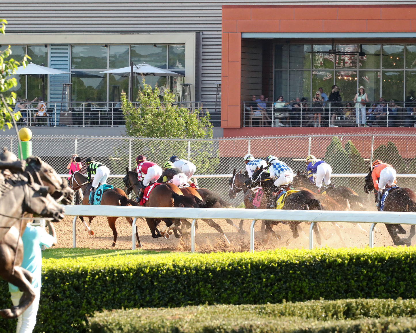 CLARET BERET - Apple Blossom Handicap G1 - 04-11-26 - R10 - OP - First Turn 01 - Coady Media - Kurtis Coady Photography