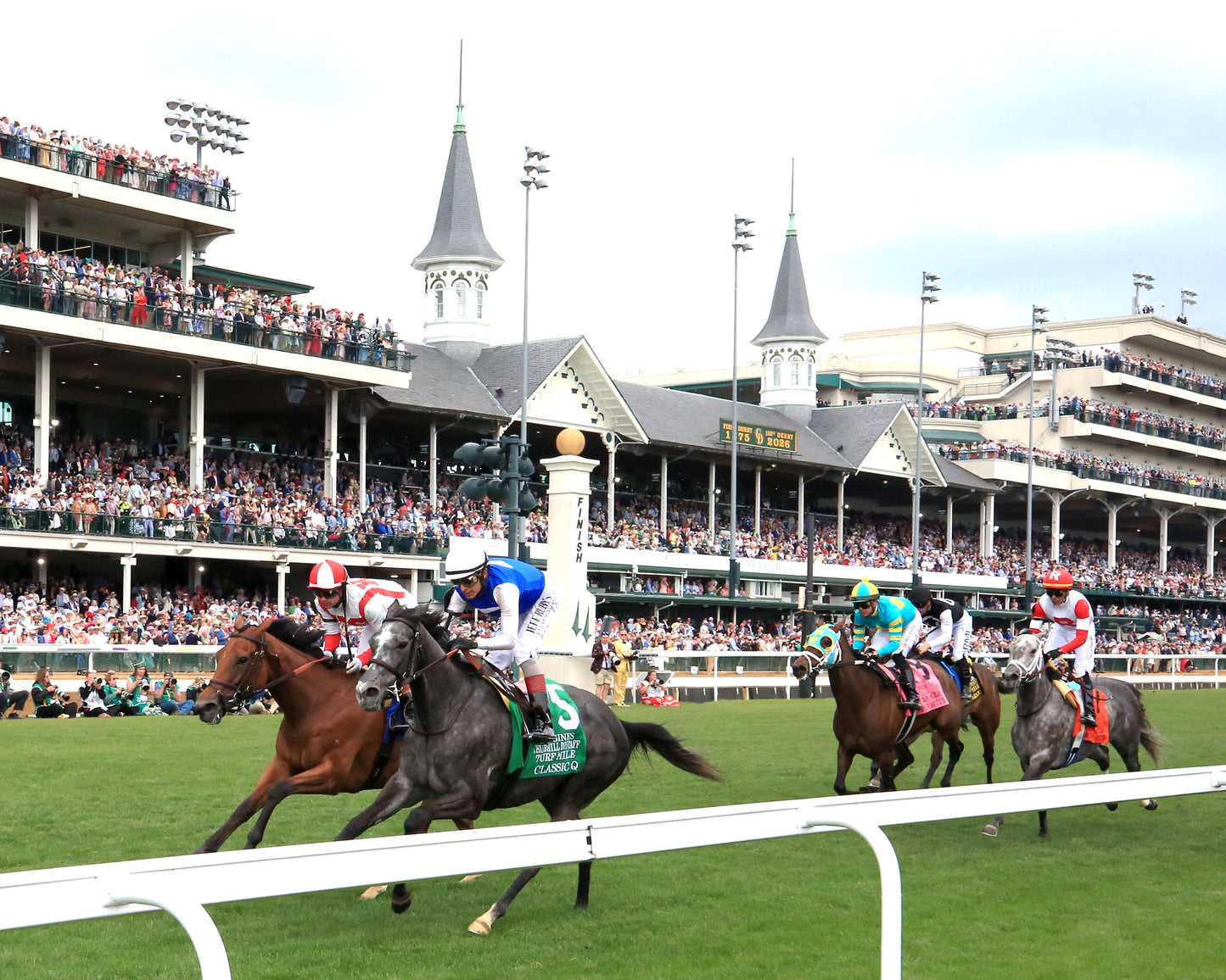 CLASSIC Q - The Longines Churchill Distaff Turf Mile G2 - 05-02-26 - R07 - Churchill Downs - Inside Celebration 01 - Coady Media - Kurtis Coady Photography