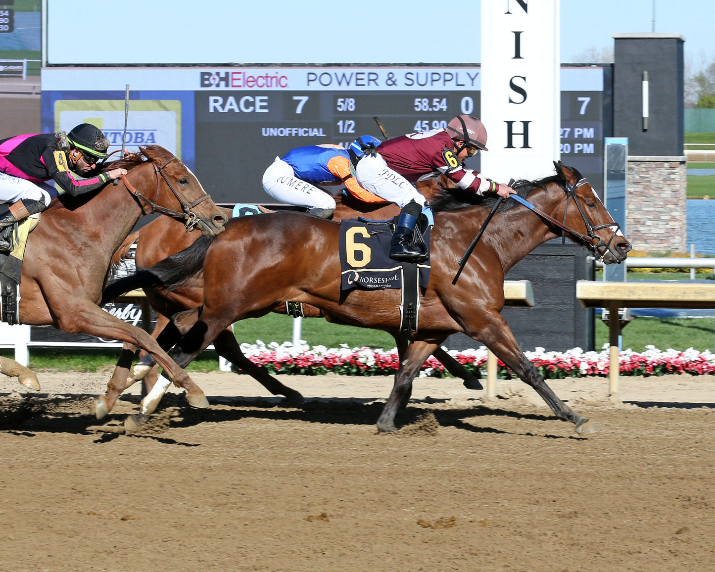 EKATI FLATTER - The Merrill C Roberts Overnight Handicap - 04-07-26 - R07 - Horseshoe Indiana - Finish 01 - Coady Media - Kurtis Coady Photography
