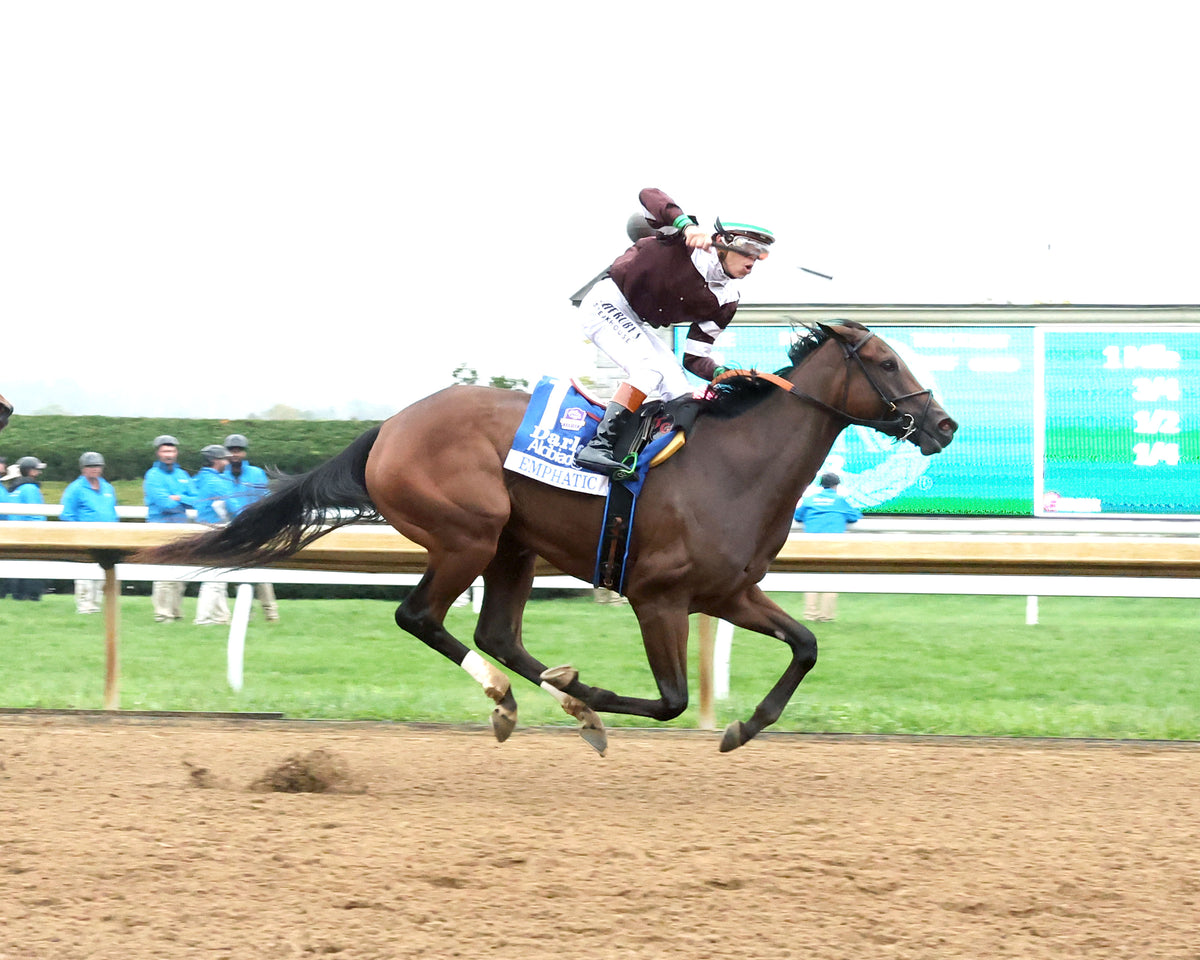 EMPHATIC - 100226 - Race 09 - KEE The Darley Alcibiades G1 - Finish 01