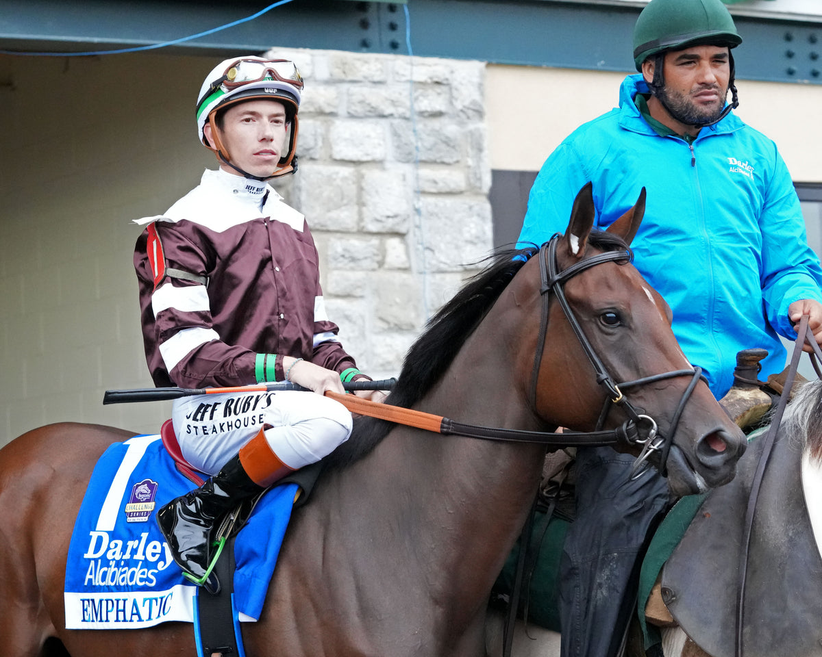 EMPHATIC - 100226 - Race 09 - KEE The Darley Alcibiades G1 - Post Parade 02
