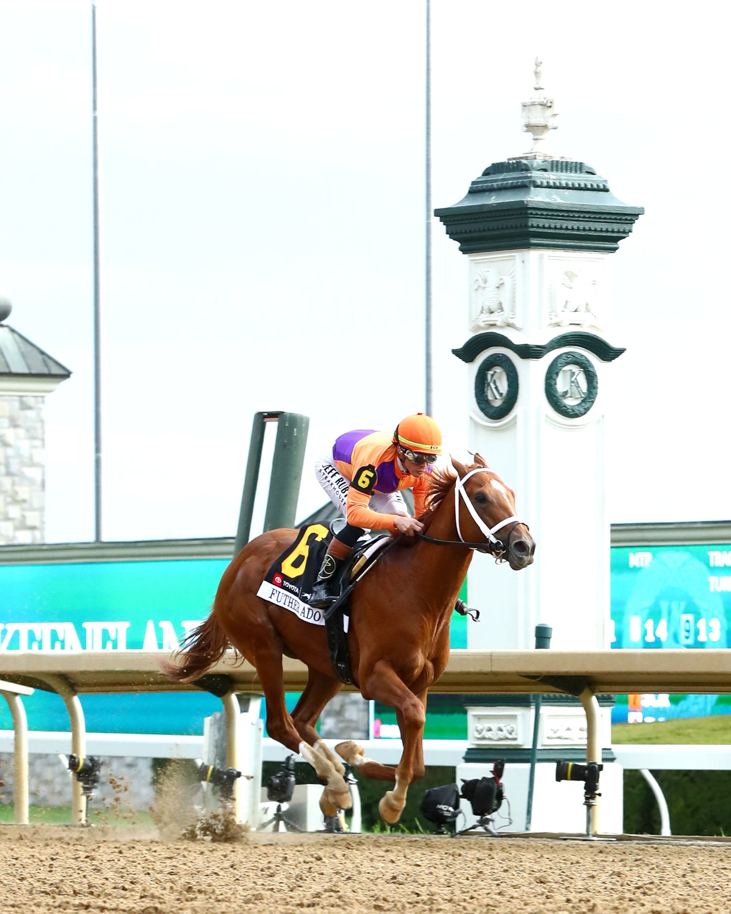 FURTHER ADO - The Toyota Blue Grass G1 - 04-04-26 - R11 - KEE - Post Parade 01 - Coady Media - Kurtis Coady Photography