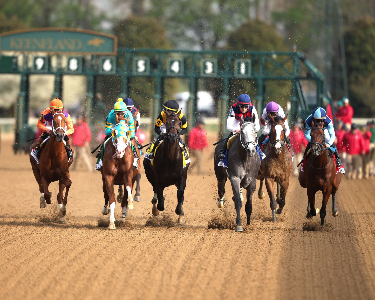 FURTHER ADO - The Toyota Blue Grass G1 - 04-04-26 - R11 - KEE - Head On First Turn 01 - Coady Media - Kurtis Coady Photography