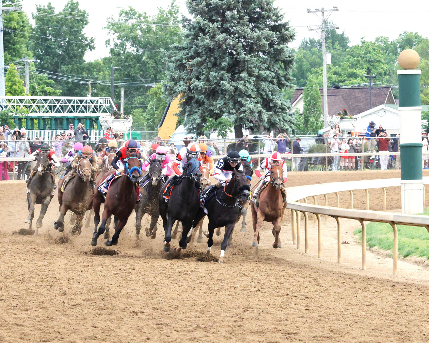 GOLDEN TEMPO - 050226 - Race 12 - CD The Kentucky Derby G1 - 152nd Running - Final Turn 04 - Coady Media - Kurtis Coady Photography