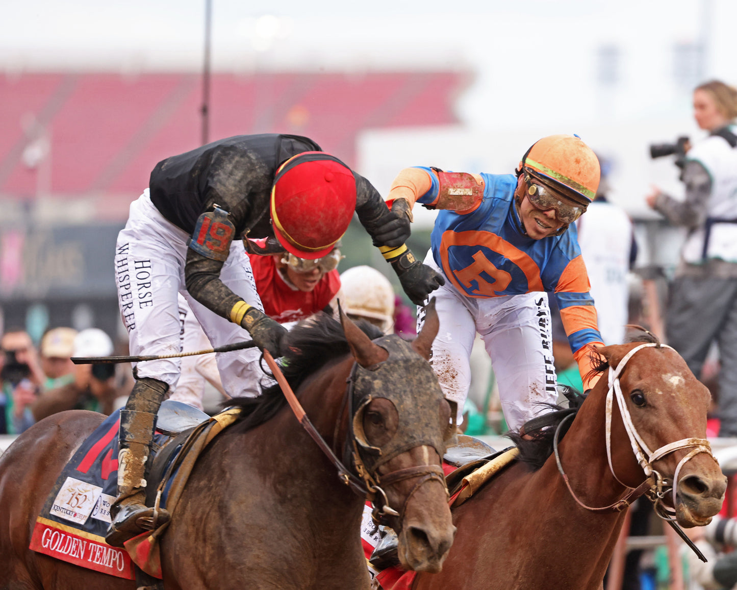 GOLDEN TEMPO - 050226 - Race 12 - CD The Kentucky Derby G1- 152nd Running - Celebration 01 - Coady Media - Kurtis Coady Photography