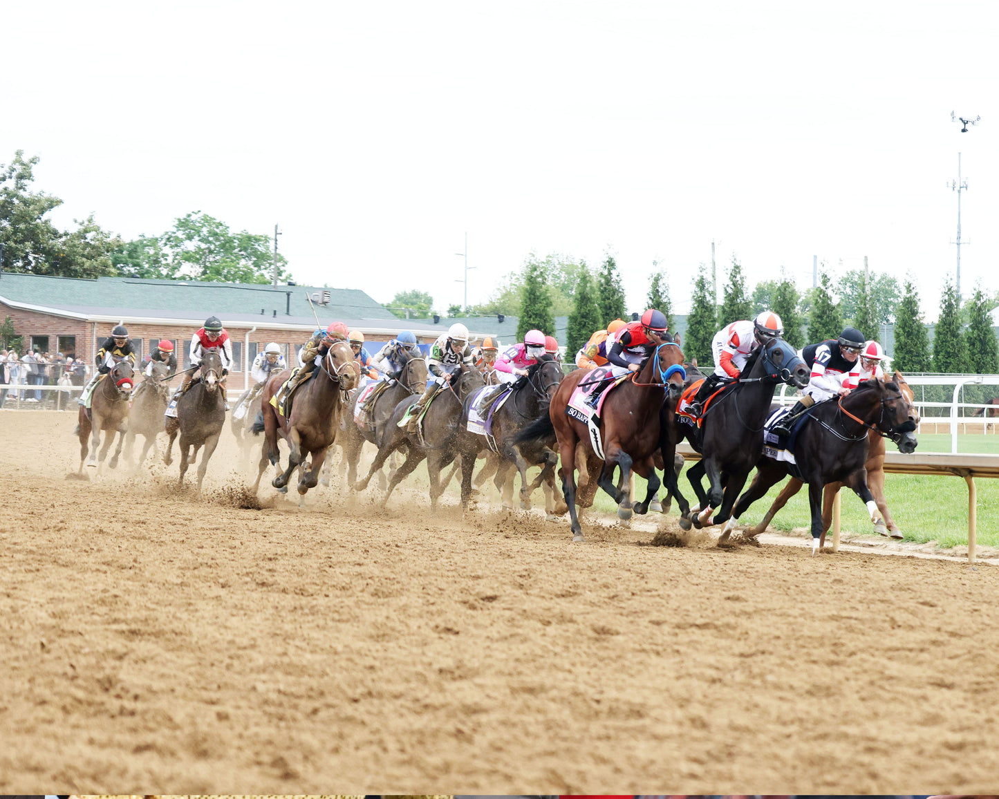 GOLDEN TEMPO - 050226 - Race 12 - CD The Kentucky Derby G1 - 152nd Running - Final Turn 03 - Coady Media - Kurtis Coady Photography