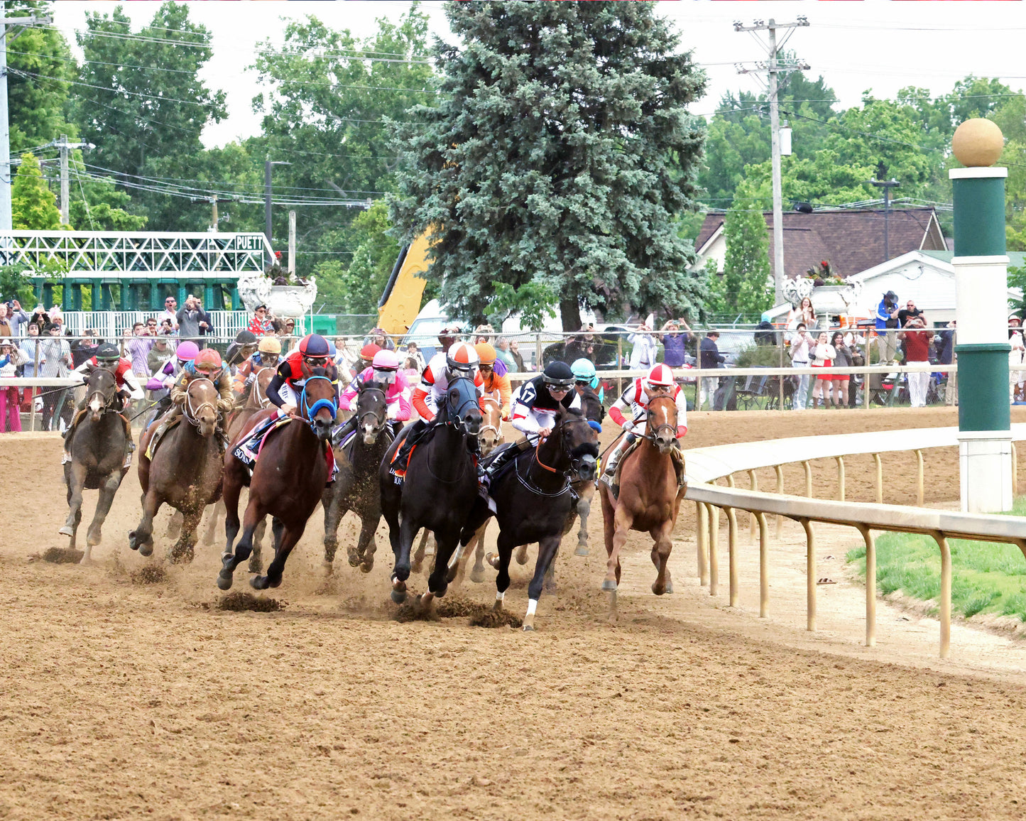 GOLDEN TEMPO - 050226 - Race 12 - CD The Kentucky Derby G1 - 152nd Running - Final Turn 04 - Coady Media - Kurtis Coady Photography