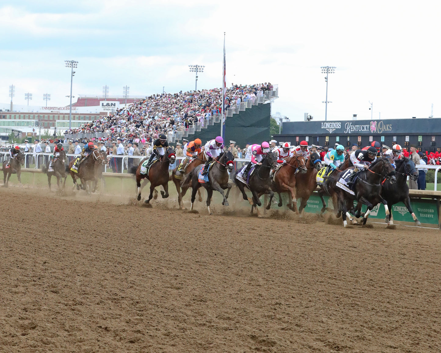 GOLDEN TEMPO - 050226 - Race 12 - CD The Kentucky Derby G1- 152nd Running - First Pass 01 - Coady Media - Kurtis Coady Photography