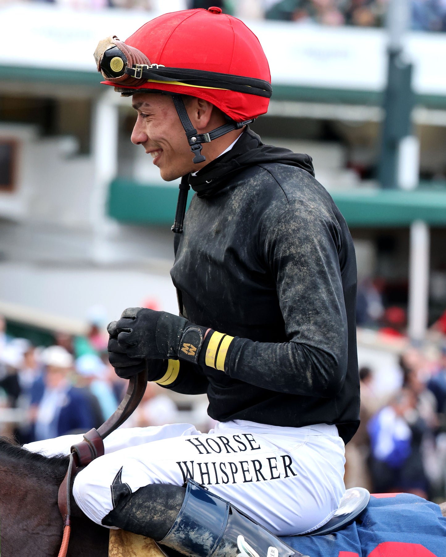 GOLDEN TEMPO - 050226 - Race 12 - CD The Kentucky Derby G1 - 152nd Running - Jose Ortiz Celebration 07 - Coady Media - Kurtis Coady Photography