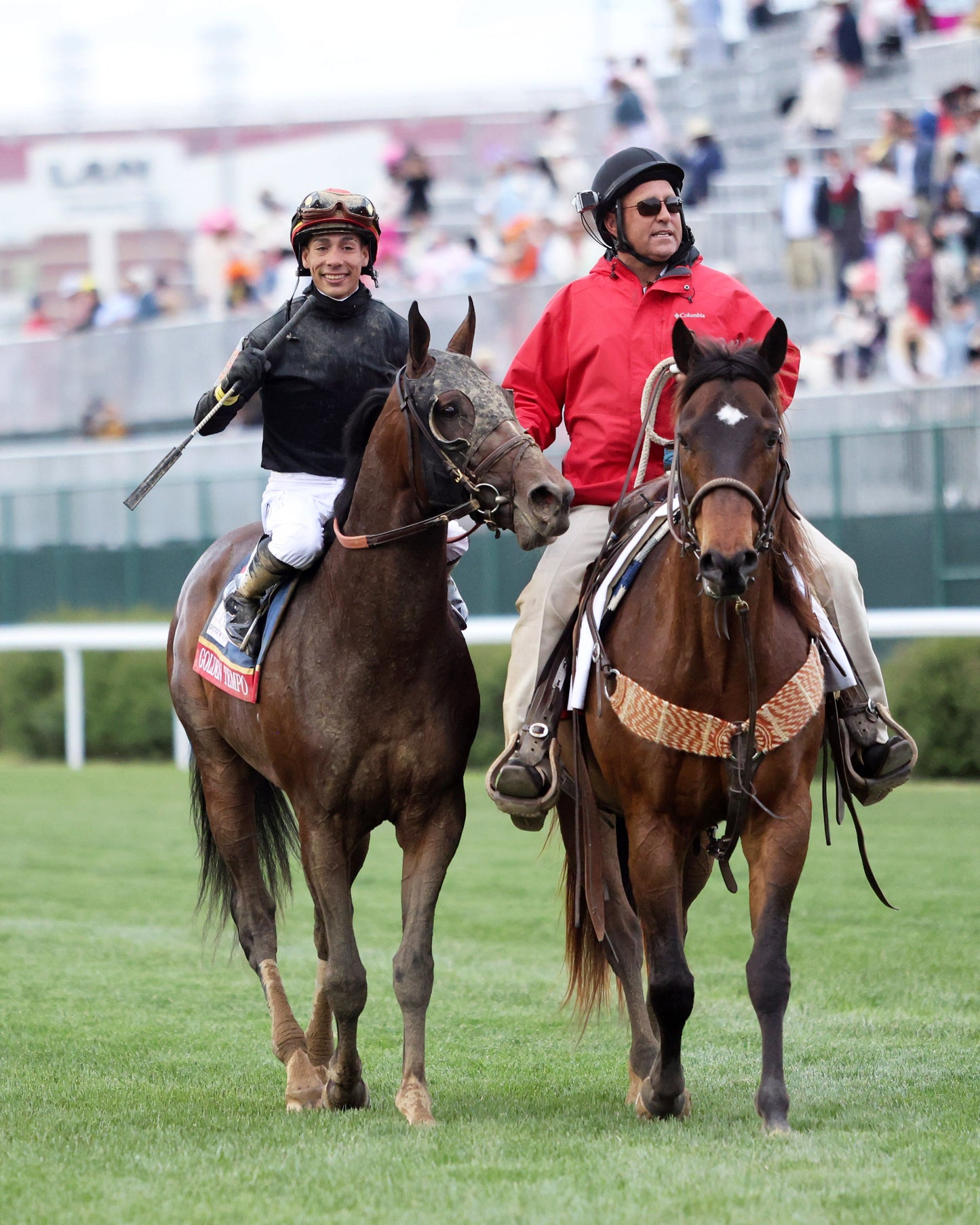 GOLDEN TEMPO - 050226 - Race 12 - CD The Kentucky Derby G1 - 152nd Running - Jose Ortiz Celebration 08 - Coady Media - Kurtis Coady Photography