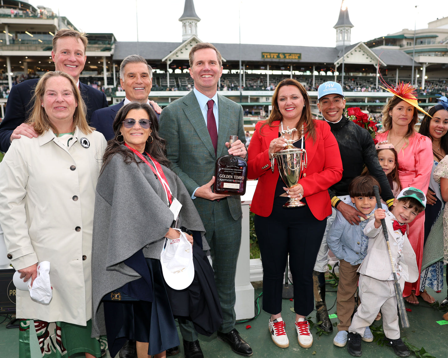 GOLDEN TEMPO - 050226 - Race 12 - CD The Kentucky Derby G1- 152nd Running - Trophy Presentation 01 - Coady Media - Kurtis Coady Photography