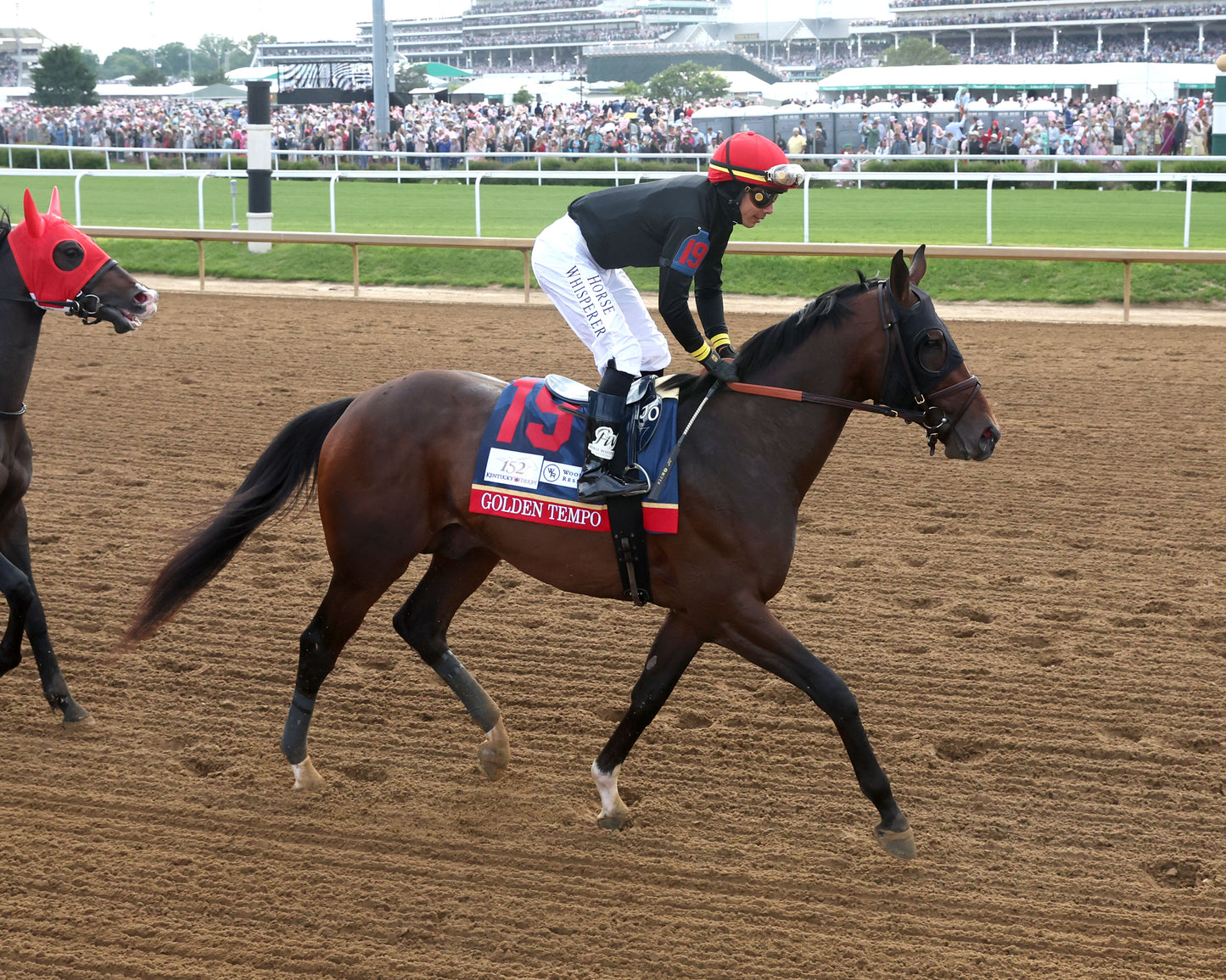 GOLDEN TEMPO - 050226 - Race 12 - CD The Kentucky Derby G1 - 152nd Running - Warm Up 01 - Coady Media - Kurtis Coady Photography