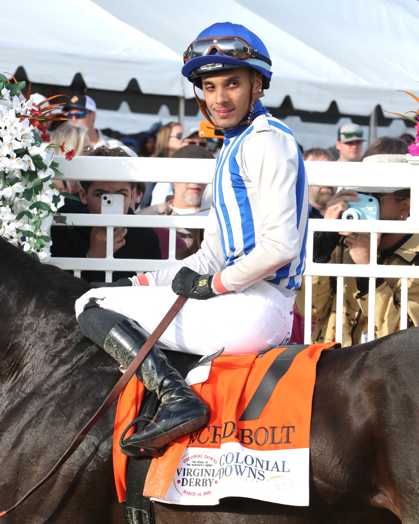 INCREDIBOLT - The Virginia Derby - 03-14-26 - R09 - CNL - Jamie Torres 02 - Coady Media - Kurtis Coady Photography
