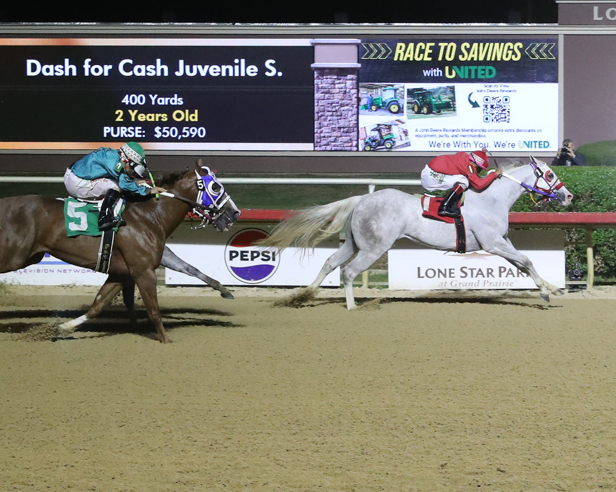 JC CANELO - Dash for Cash Juvenile Stakes - 10-10-26 - R08 - Lone Star Park - Finish