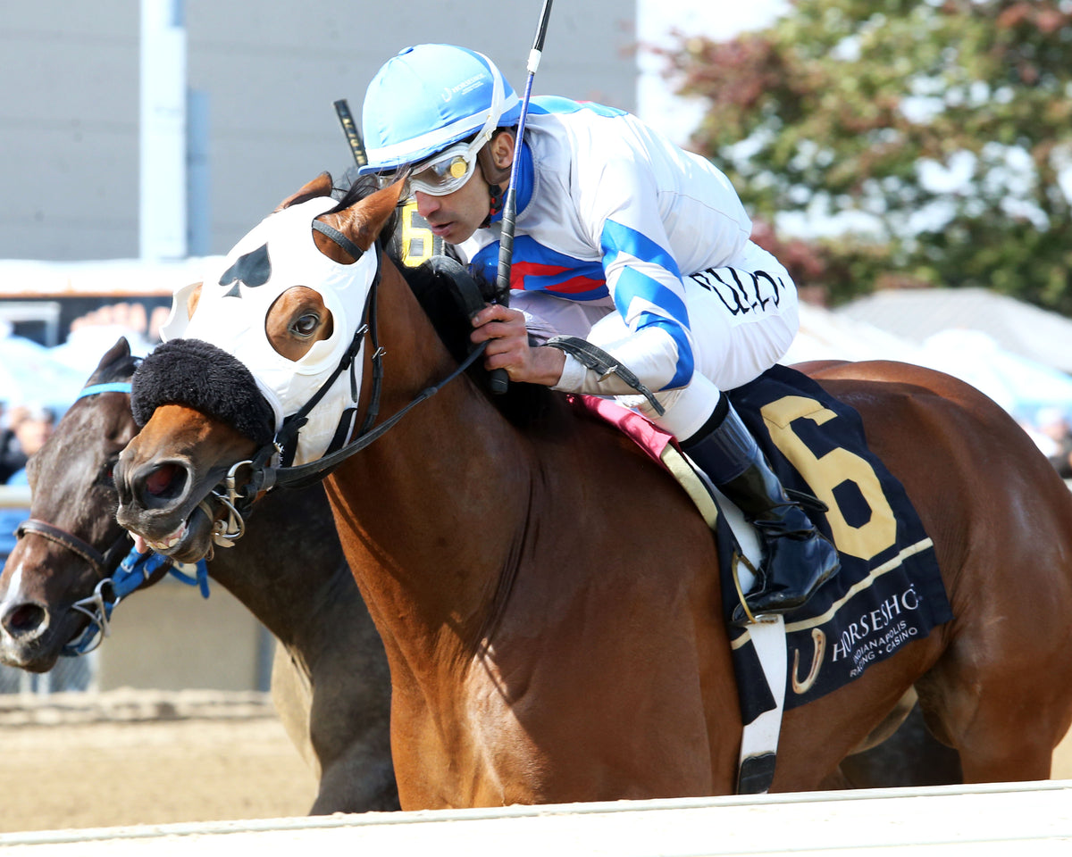 KANSASCITYJUSTICE - Crown Ambassador - 28th Running - 10-24-26 - R05 - Horseshoe Indiana - Inside Finish 01 - Devin Hall