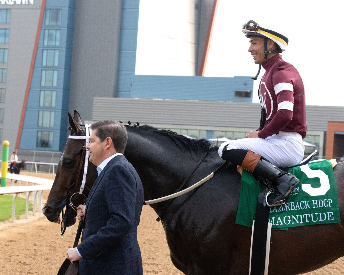 MAGNITUDE - The Razorback Handicap G3 - 02-28-26 - R10 - OP - Walk In 01 - Coady Media - Kurtis Coady Photography