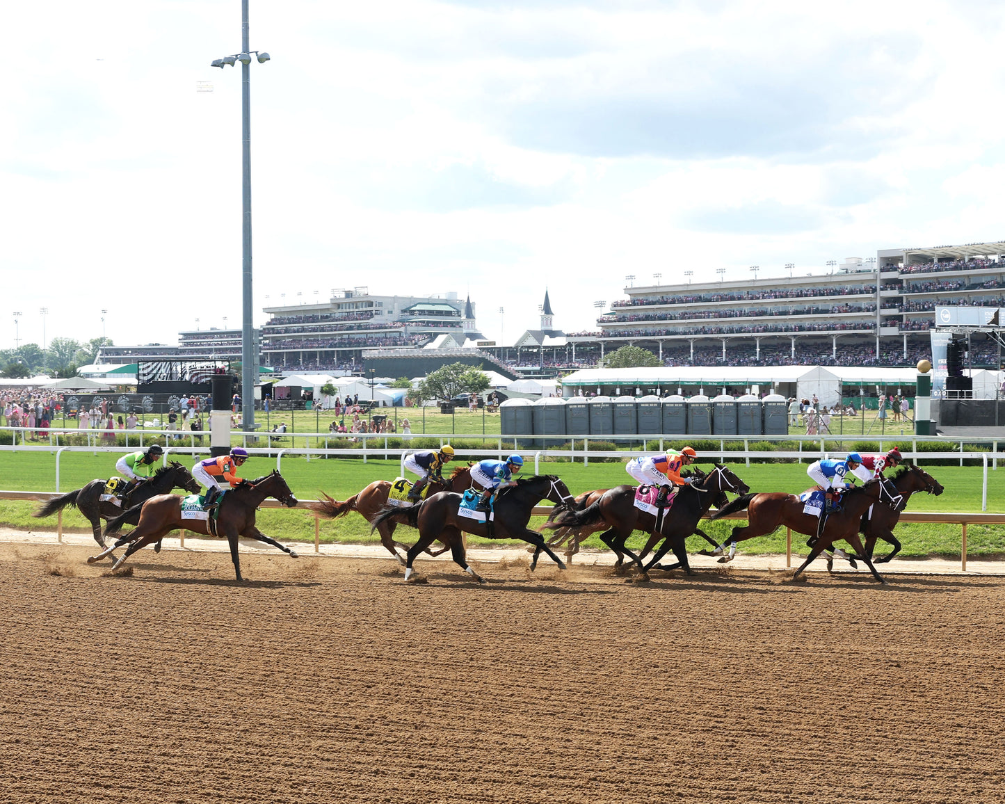 ON TIME GIRL - 050126 - Race 08 - CD - Back Stretch Turn 01 - Coady Media - Kurtis Coady Photography