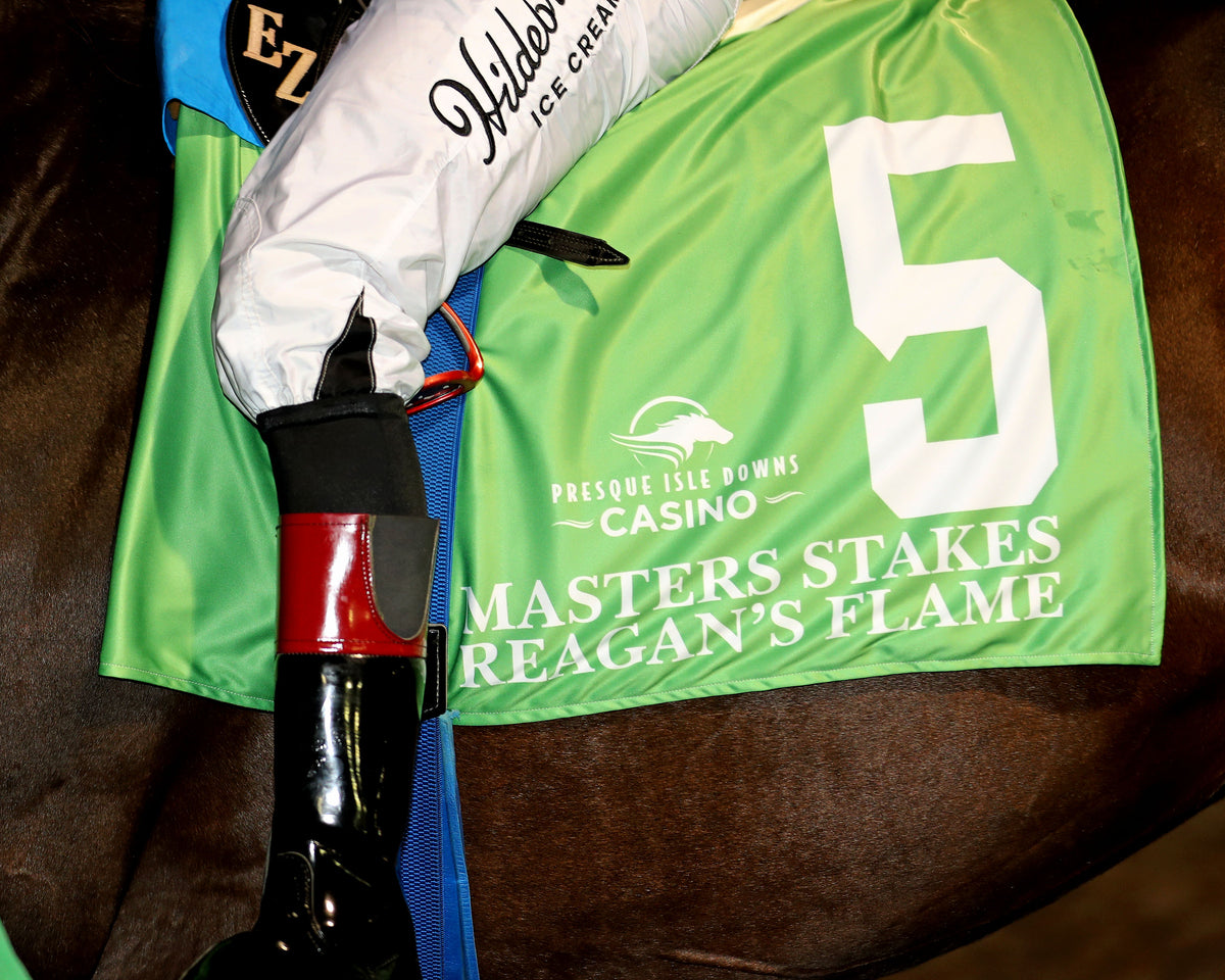 REAGAN'S FLAME - The Presque Isle Masters Stakes - G2 - 09-18-26 - R09 - PID - Saddle Towel