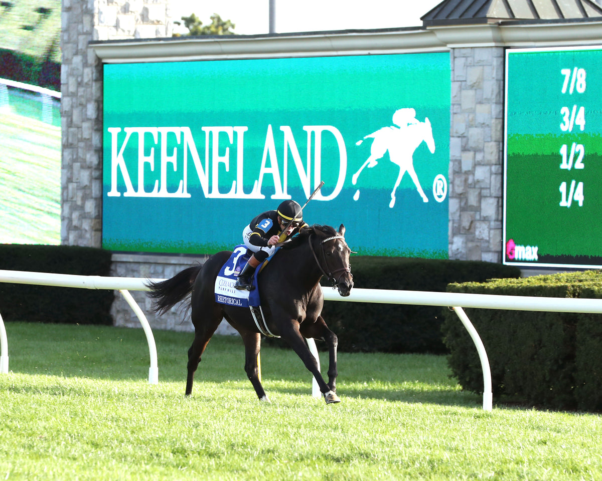 RHETORICAL - 100326 - Race 10 - KEE The Coolmore Turf Mile G1 - Finish 05