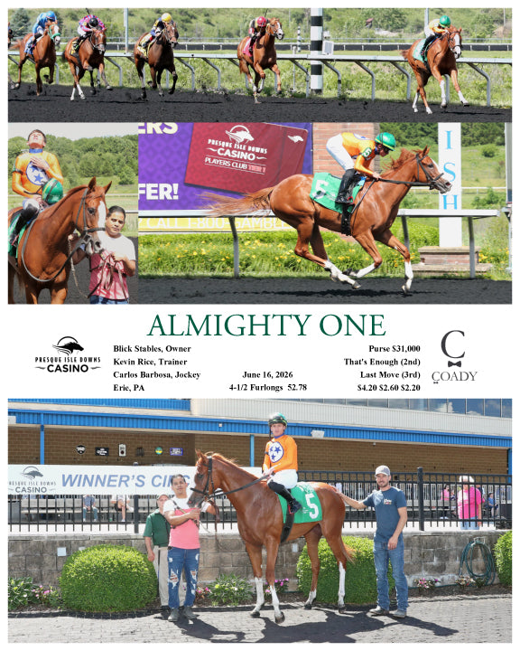 ALMIGHTY ONE - 06-16-26 - R01 - PID