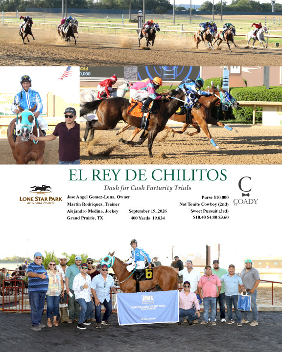 EL REY DE CHILITOS - Dash for Cash Furturity Trials - 09-19-26 - R01 - LSP