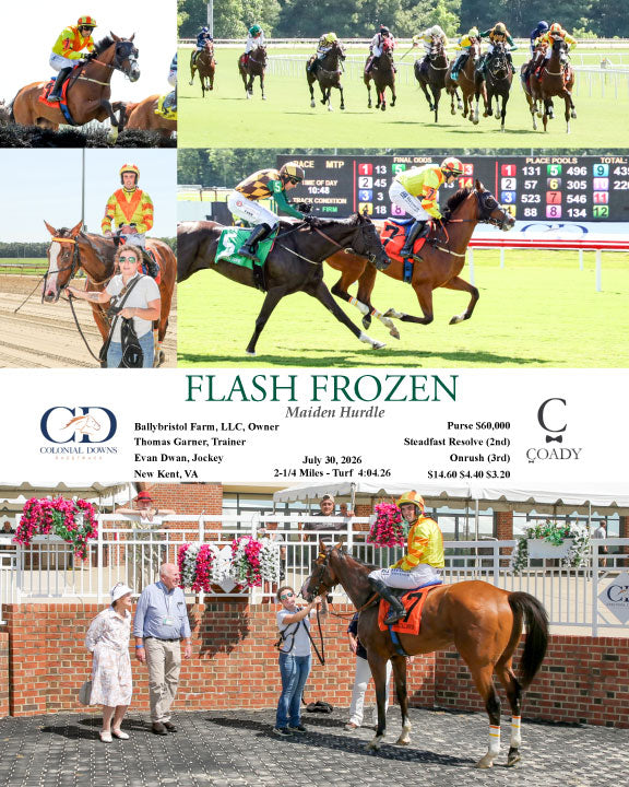 FLASH FROZEN - Maiden Hurdle - 07-30-26 - R01 - CNL