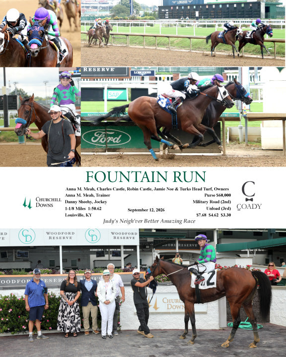 FOUNTAIN RUN - 091226 - Race 01 - CD