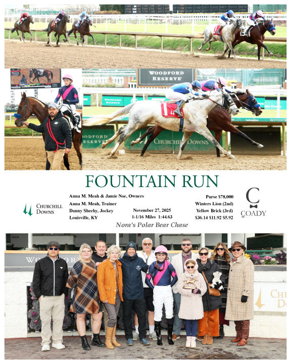 FOUNTAIN RUN - 112725 - Race 01 - CD - Group
