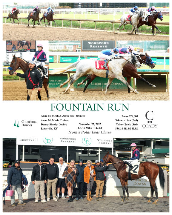 FOUNTAIN RUN - 112725 - Race 01 - CD