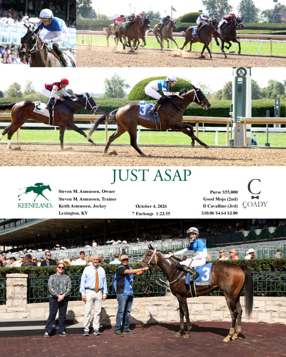 JUST ASAP - 100426 - Race 01 - KEE