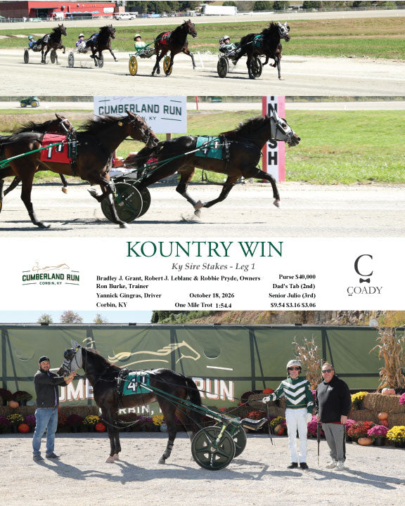 KOUNTRY WIN - Ky Sire Stakes - Leg 1 - 10-18-26 - R01 - CLR