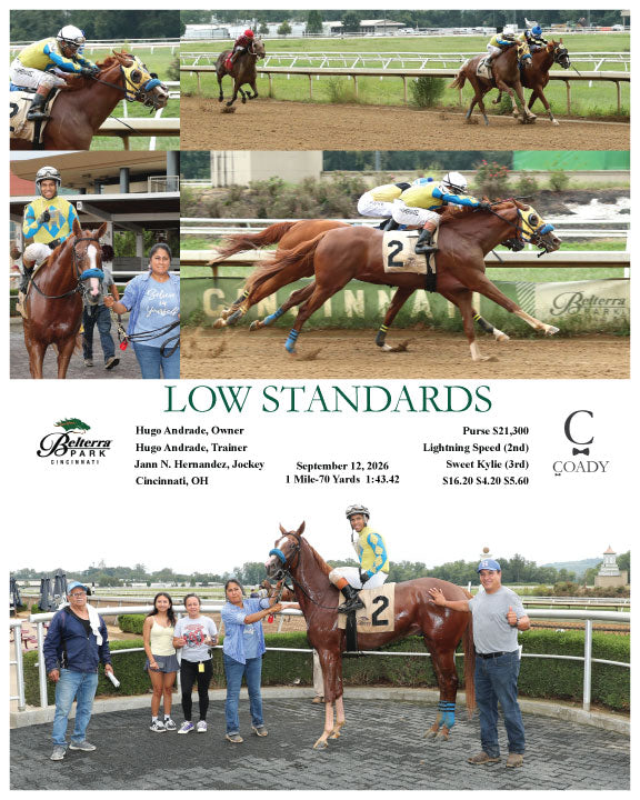 LOW STANDARDS - 091226 - Race 01 - BTP