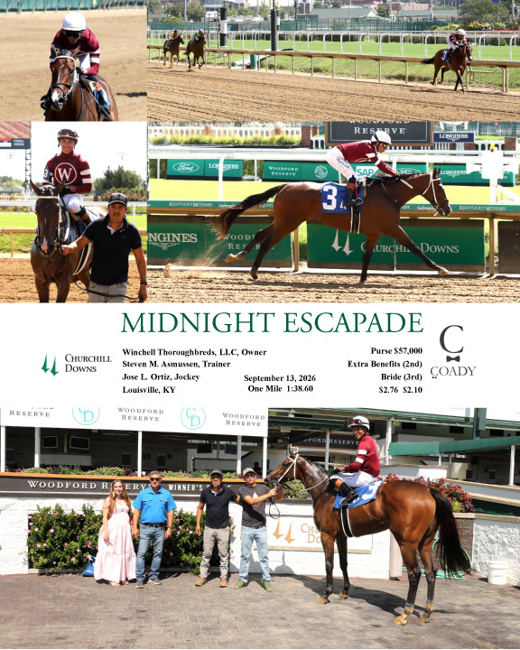 MIDNIGHT ESCAPADE - 091326 - Race 01 - CD