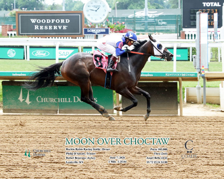 MOON OVER CHOCTAW - 060726 - Race 01 - CD - Action