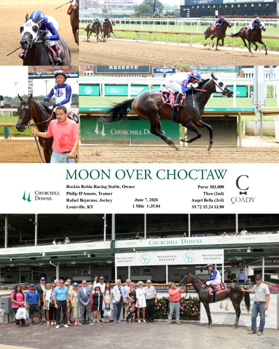 MOON OVER CHOCTAW - 060726 - Race 01 - CD