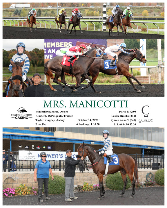 MRS. MANICOTTI - 10-14-26 - R01 - PID