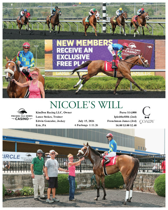 NICOLE'S WILL - 07-15-26 - R01 - PID