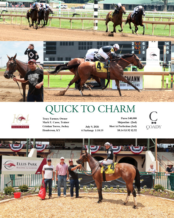 QUICK TO CHARM - 070926 - Race 01 - ELP